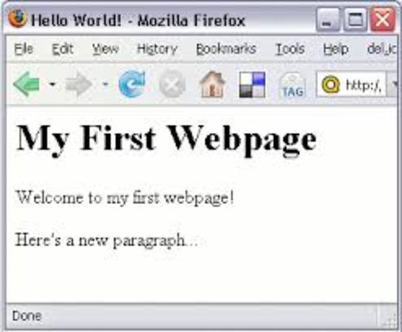 First web page created 1991