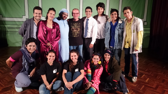 Funcion de EL HEREDERO en el Club Miramar de Barrancabermeja