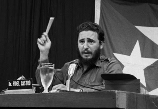 Clausura del Acto de la Juventud en Las Villas