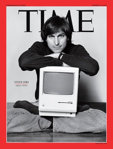 Steve ends up on the cover of Time Magazine