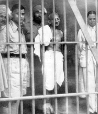 Imprisonment of Gandhi