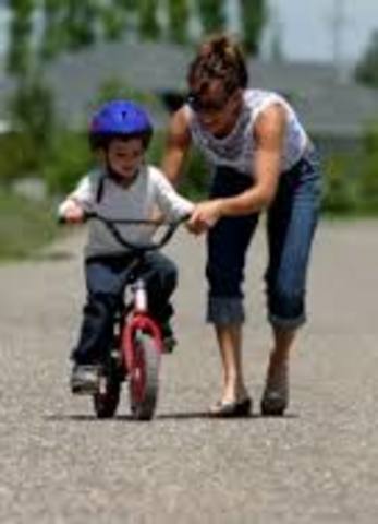 Empecé a montar mi bicicleta en 2005