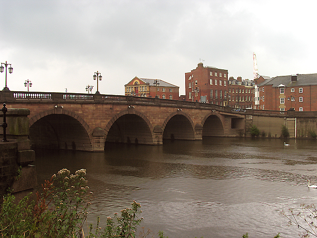 Bridge in the centre of this city 1781