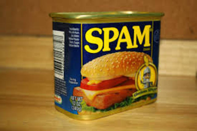 Spam is born