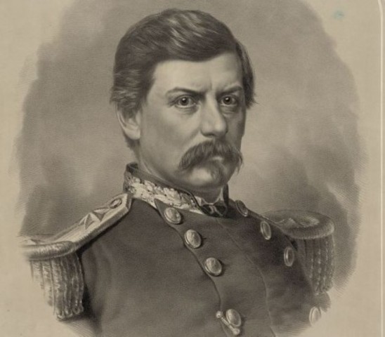George McClellan named commander of Union troops