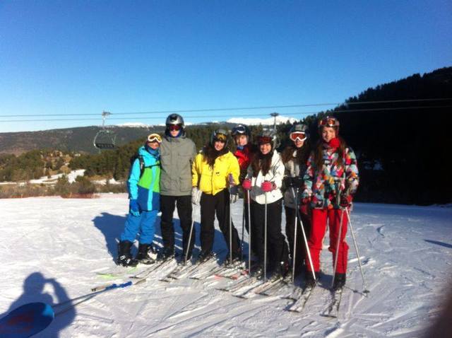 Skiing of 3rd ESO