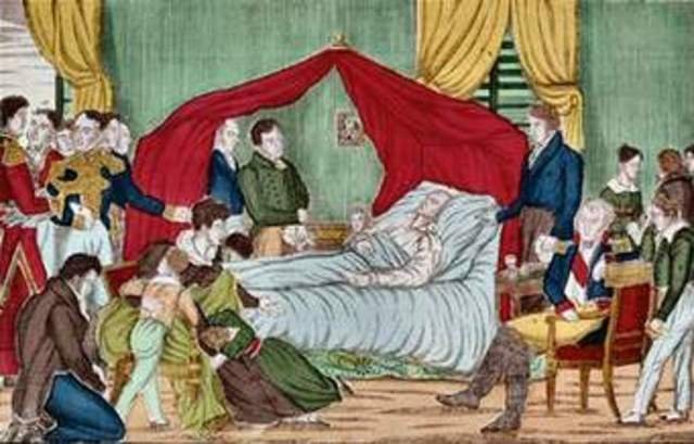 5 MAYO 1821 FALLECIMINETO DE NAPOLEON