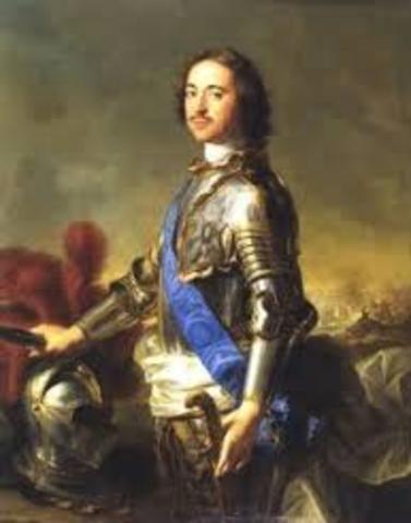Peter l (the great) Czar