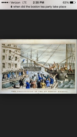 Boston Tea party