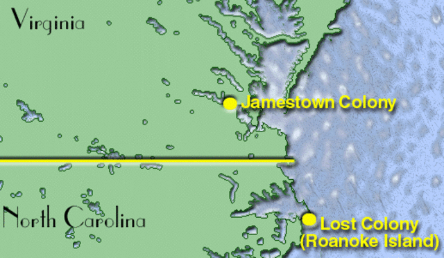 james town, colony in virginia founded