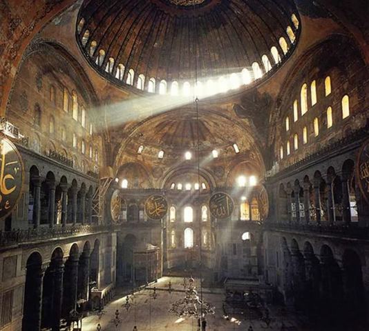 Hagia Sophia completed