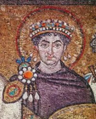 Justinian Becomes Emperor of the Byzantines
