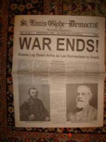 Civivl war ends