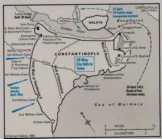 End of the Byzantines