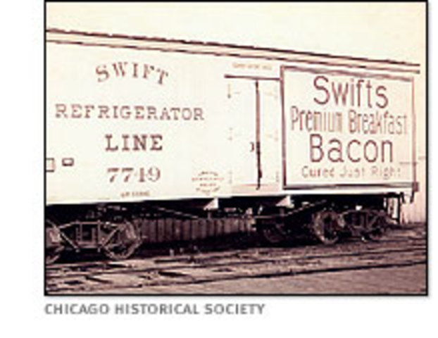 Refrigerated Railroad Car