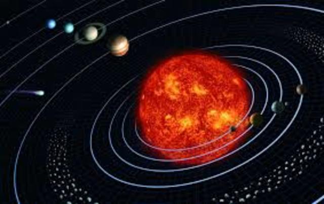 Formation du système solaire et de la terre.