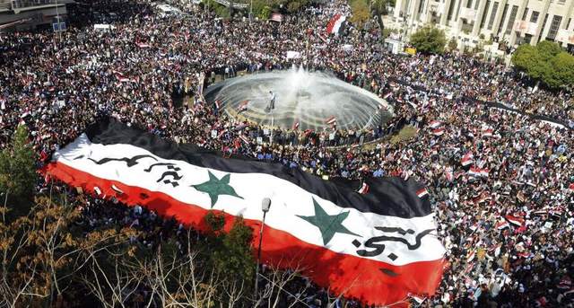 Una guerra civil en Siria