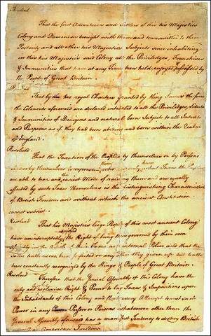 Virginia Resolves - Patrick Henry