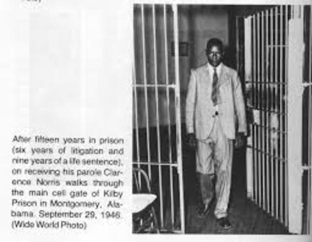 Charlie Weems is paroled.