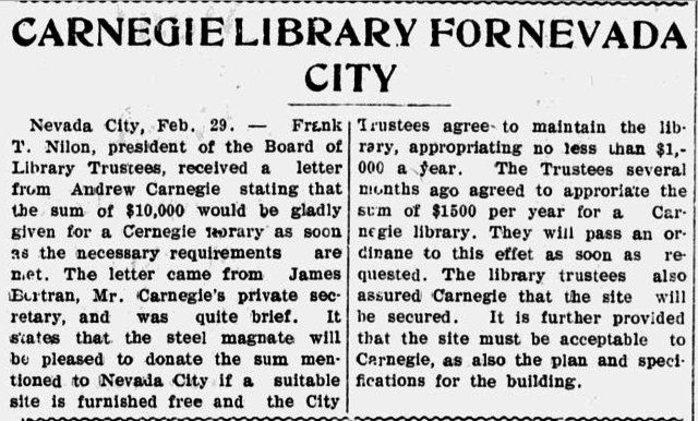 Carnegie Libraries