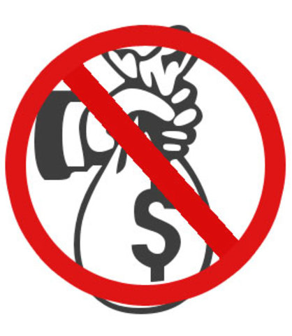 No more money to the governent