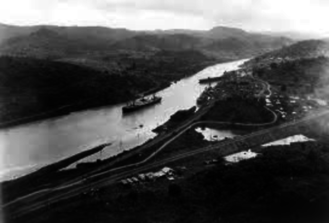 Panama Canal opens
