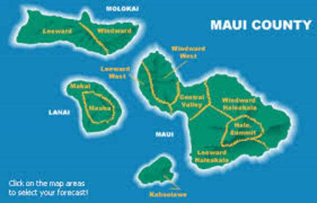 Conquering Maui and the islands around it