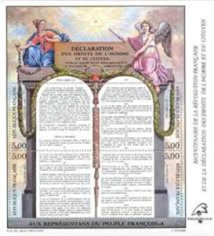 Declaration of right