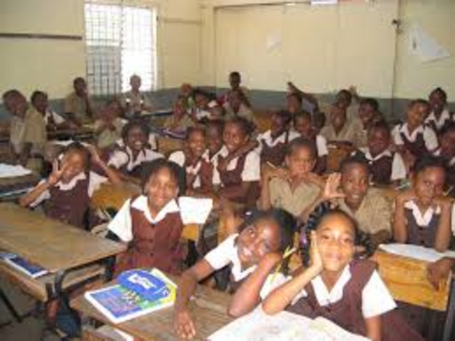 Finishing Bethany Primary School in Jamaica