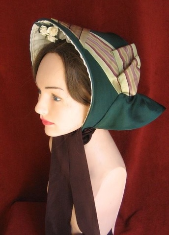 Women's Bonnets in 1860