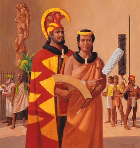 Kaumuali’i makes agreement with Kamehameha