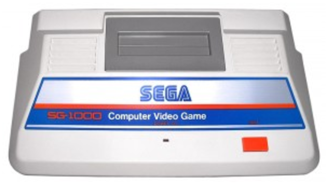 2ª generació: Sega SG 1000