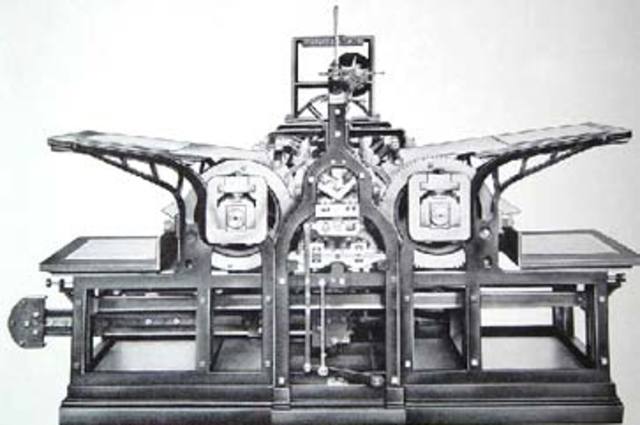 Steam Powered Printing Press
