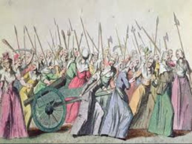 Women March to Versailles