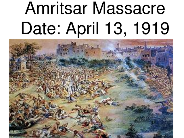 Massacre of Amritsar