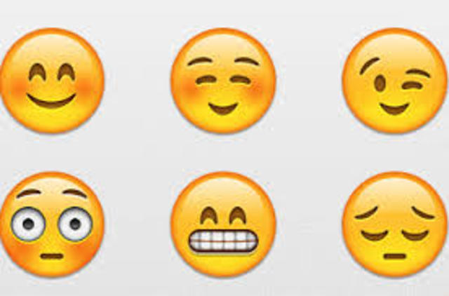 The first emoticon :-)