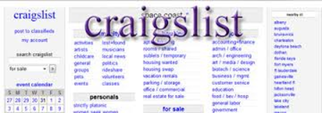 craigslist was made