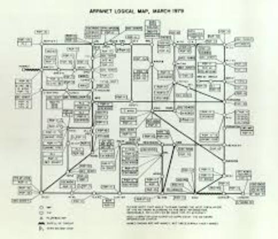 An Arpanet network was established