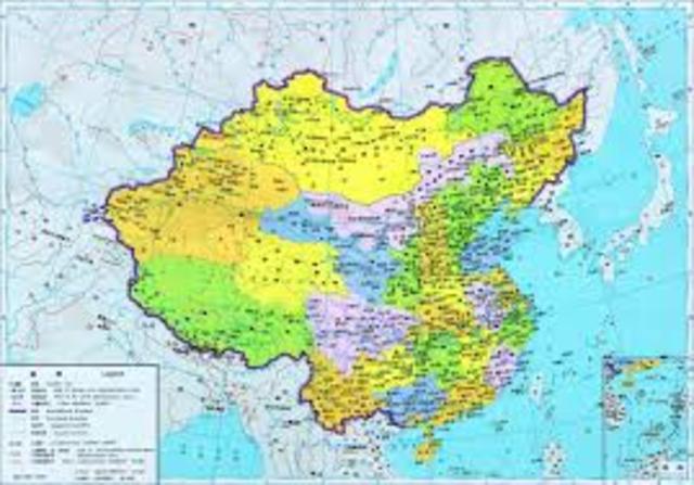Quing Dynasty in China begins