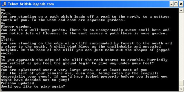 MUD – The earliest form of multiplayer games was debuted
