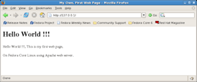First web page created 1991