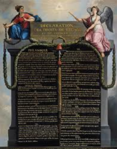 Declartion of the Rights of Man and of the Citizen