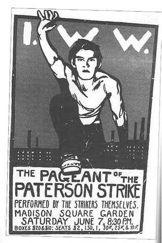 the beginning of "The Silk Strike of 1913" and the industrial labor union movement.