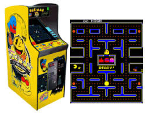 Aparèix el videojoc recreatiu Pac Man