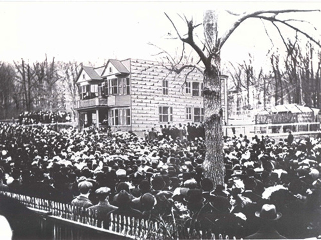 1,850 strikers were jailed and many of the nation’s best-known labor leaders came to the city