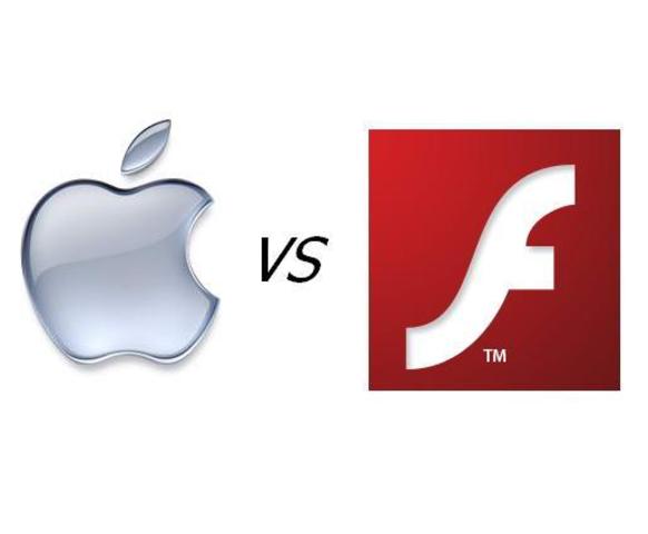 Apple Inc. declines to support Adobe Flash on their mobile products in favor of open standards.