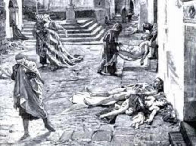 Black Death Begins in Europe