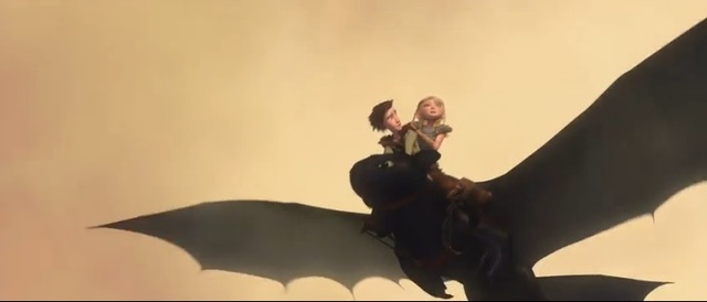 Astrid agrees not to tell the other vikings after they find out the dragon's motives