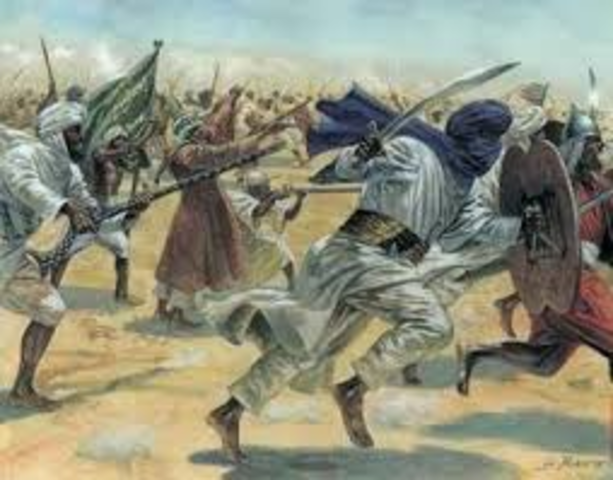 Principio de las expanciones musulmanas