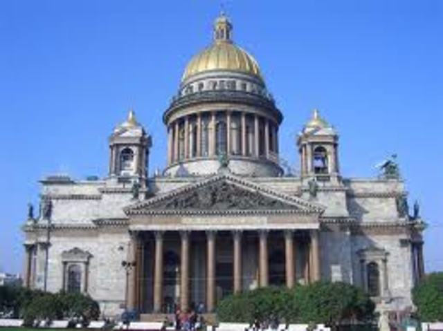 Возобновление работ. Исаакиевский собор